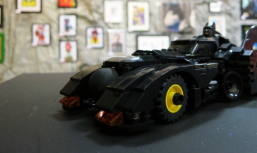 Lego Batmobile at Espionage Gallery
